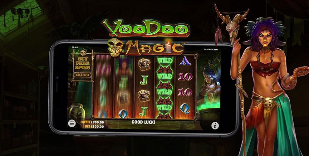 Voodoo Magic è la Nuova Slot Machine a Tema Dark di Pragmatic Play