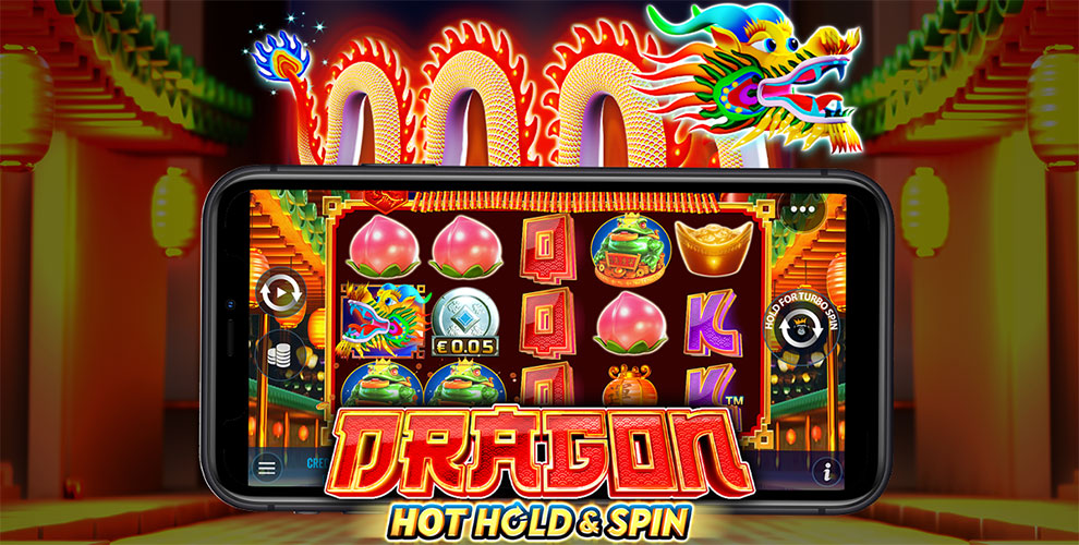 Draghi cinesi e lanterne di carta in Dragon Hot Hold and Spin la nuova slot machine Pragmatic Play