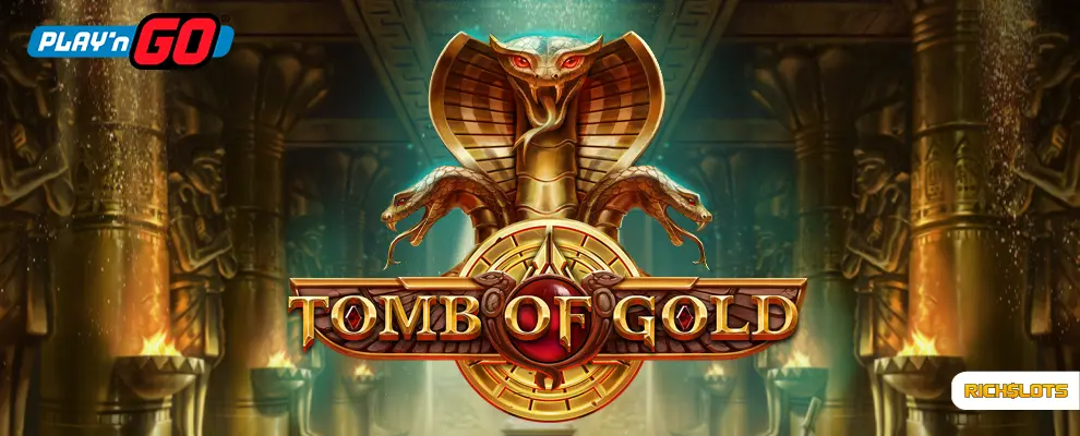 Play'n GO e la sua nuova slot egizia Tomb of Gold